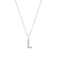Collana Chi Mi Ama Gioielli Donna Lettere d'amore in Argento 130115L - 130115L